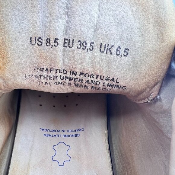 Samuel Hubbard Women Size 8.5 Brown Tan Suede Rubber Sole Lace Up Ankle Boot - Picture 13 of 14